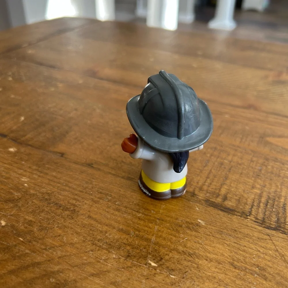 Fisher Price Little People firefighter girl as is